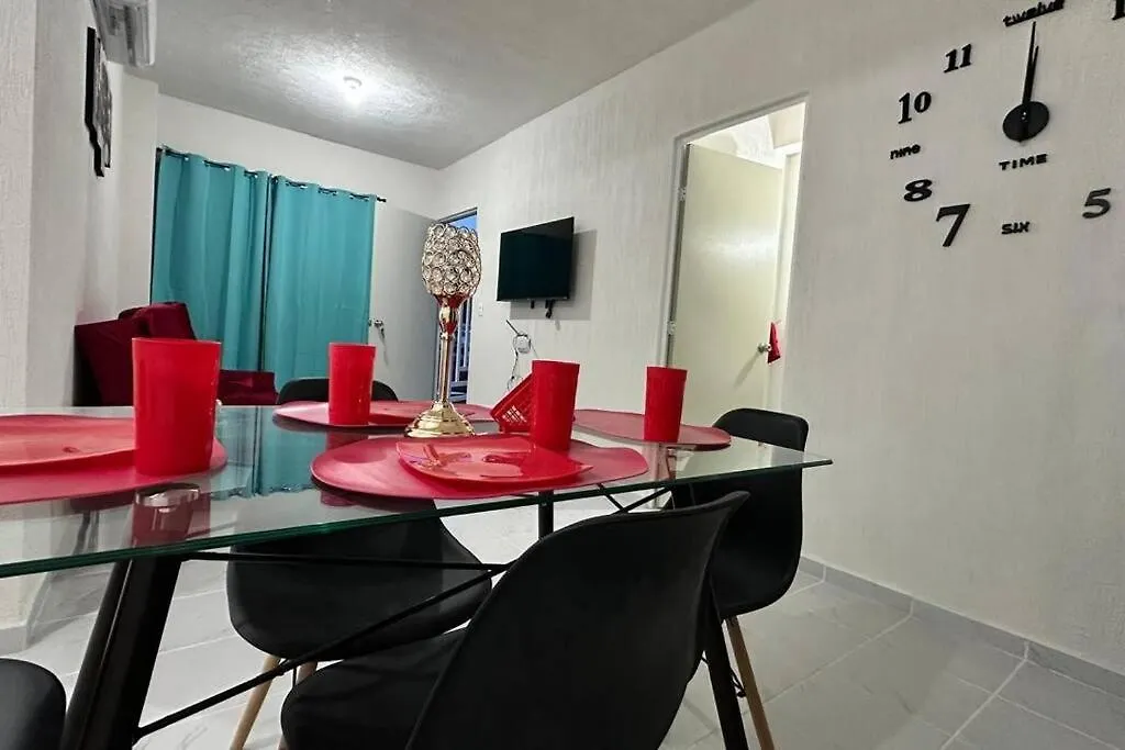 坎昆Lindo Departamento Privado Con Alberca公寓 坎昆